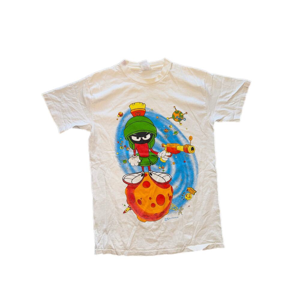 1993 Marvin The Martian LooneyTunes Signal Brand Warner Bros Rare90s Vintage Tee